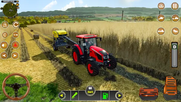 Farm Tractor Driving android App screenshot 1