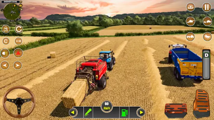 Farm Tractor Driving android App screenshot 3